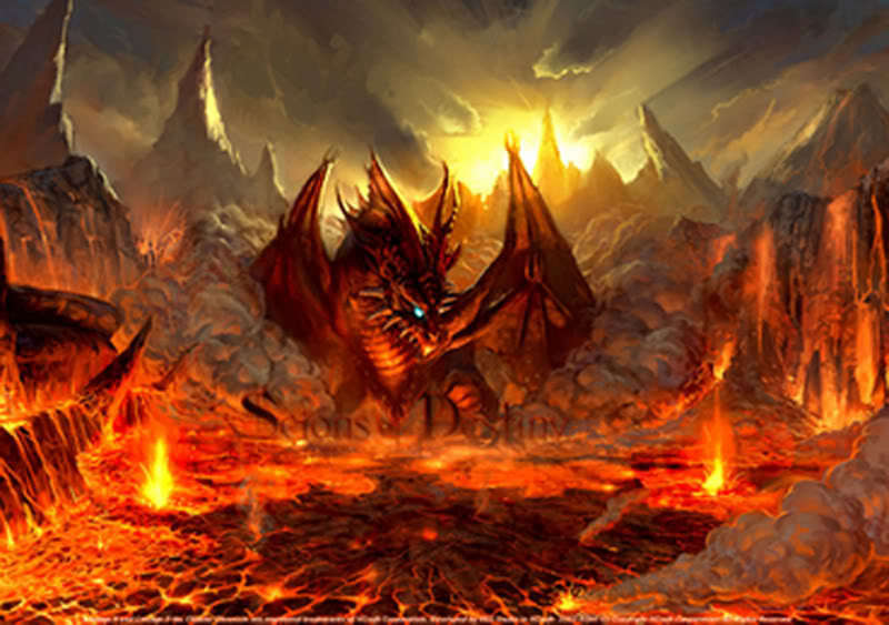 fire dragon logo